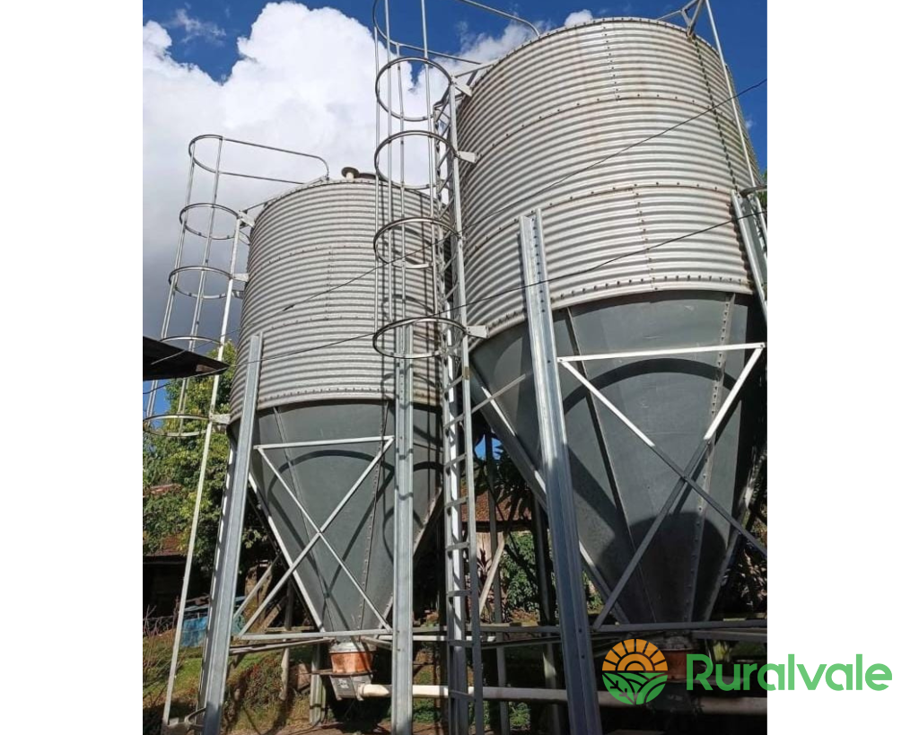 2 silos (16 ton)