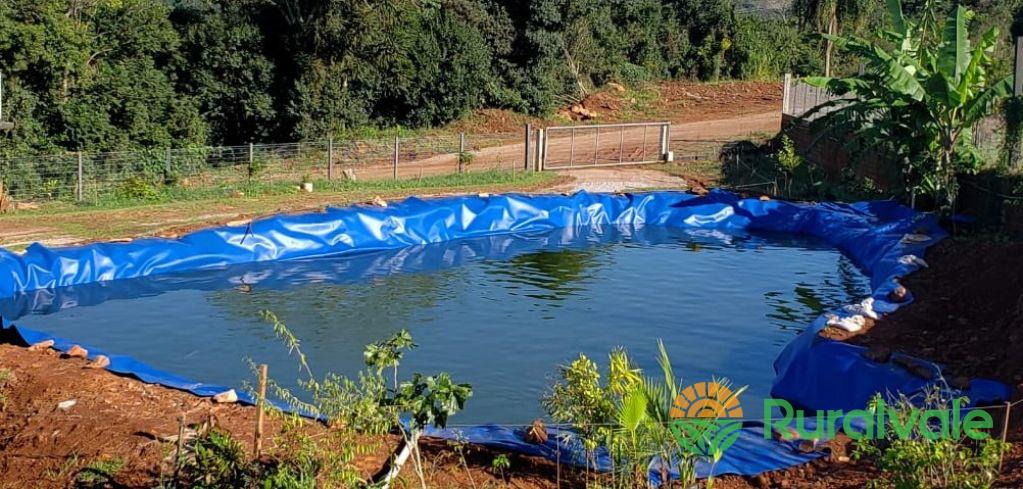 Geomembrana para criação de peixes